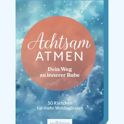 Waschbär Achtsam atmen - Dein Weg zu innerer Ruhe: 50 Kärtchen für mehr Wohlbefinden. Clearance