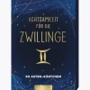 Waschbär Achtsamkeit für die Zwillinge: 50 Astro-Kärtchen. New