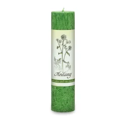 Waschbär Allgäuer Heilkräuterkerze »Heilung«. Hot