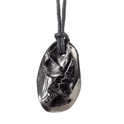 Waschbär Anhänger Edel-Schungit Clearance