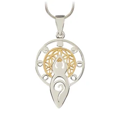 Waschbär Anhänger „Mondgöttin” New