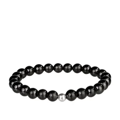 Waschbär Armband Schungit Best