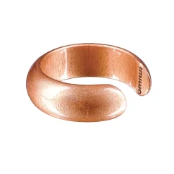 Waschbär Armreif aus Mangoholz, Bronze.