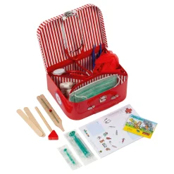 Waschbär Arztkoffer für Kinder. Hot