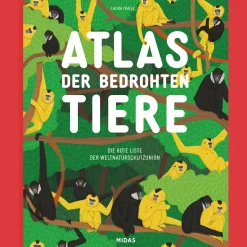 Waschbär Atlas der bedrohten Tiere. Die rote Liste der Weltnaturschutzunion. Outlet