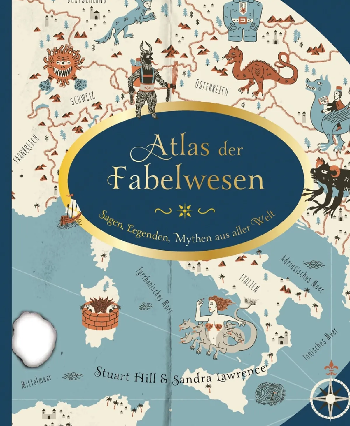 Waschbär Atlas der Fabelwesen. Sagen, Legenden, Mythen aus aller Welt. New