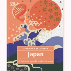 Waschbär Ausmalen & Entspannen. Japan. 30 farbenfrohe Motive für eine kreative Auszeit. Online