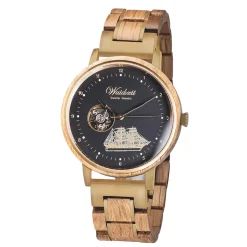 Waschbär Automatikuhr für Herren »Dreimaster«. Outlet