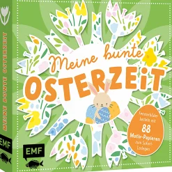 Waschbär Bastelblock: Meine bunte Osterzeit: Fensterbilder basteln mit 88 Motiv-Papieren und aufgedruckten Falt- und Schnittlinien für 16 Modelle zum Sofort-Loslegen. Best