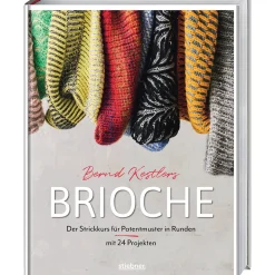 Waschbär Bernd Kestlers Brioche: Der Strickkurs für Patentmuster in Runden mit 24 Projekten. Outlet