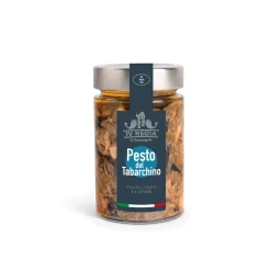 Waschbär Bio-Thunfischpesto mit Oliven und Kapern. New