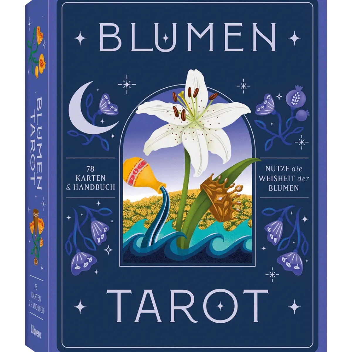 Waschbär Blumen Tarot. Discount
