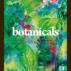 Waschbär botanicals. Ausdrucksstarke Pflanzen mit Mixed Media und Acryl. Online