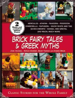 Waschbär Brick Fairy Tales and Greek Myths. Märchen und Mythen aus Bausteinen. Klassische Geschichten für die ganze Familie. Zwei Bände in der Box. Discount