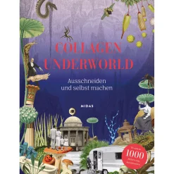 Waschbär Collagen Underworld. Ausschneiden und selbst machen. Outlet