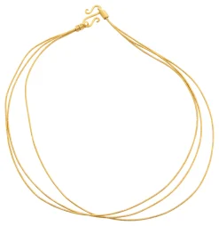 Waschbär Collier »Silbergarn«. Hot