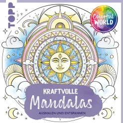 Waschbär Colorful World - Kraftvolle Mandalas: Ausmalen & entspannen. Best
