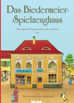 Waschbär Das Biedermeier-Spielzeughaus. Nostalgische Puppenstube zum Aufstellen. Hot