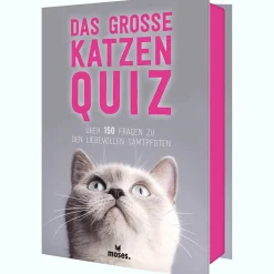 Waschbär Das große Katzen Quiz. Discount