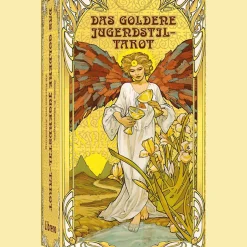 Waschbär Das Jugendstil Tarot. Luxusausgabe in Goldfolie. New