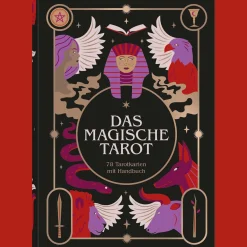 Waschbär Das magische Tarot. 78 Tarotkarten mit Handbuch.