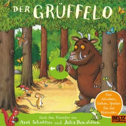 Waschbär Der Grüffelo. Pappbilderbuch zum Ziehen, Schieben, Spielen für die Kleinsten. Discount
