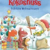 Waschbär Der kleine Drache Kokosnuss. Fröhliche Weihnachtszeit. Clearance