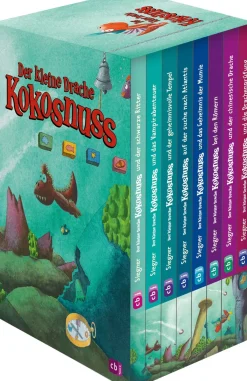 Waschbär Der kleine Drache Kokosnuss. 8 Bände im Schuber. Online