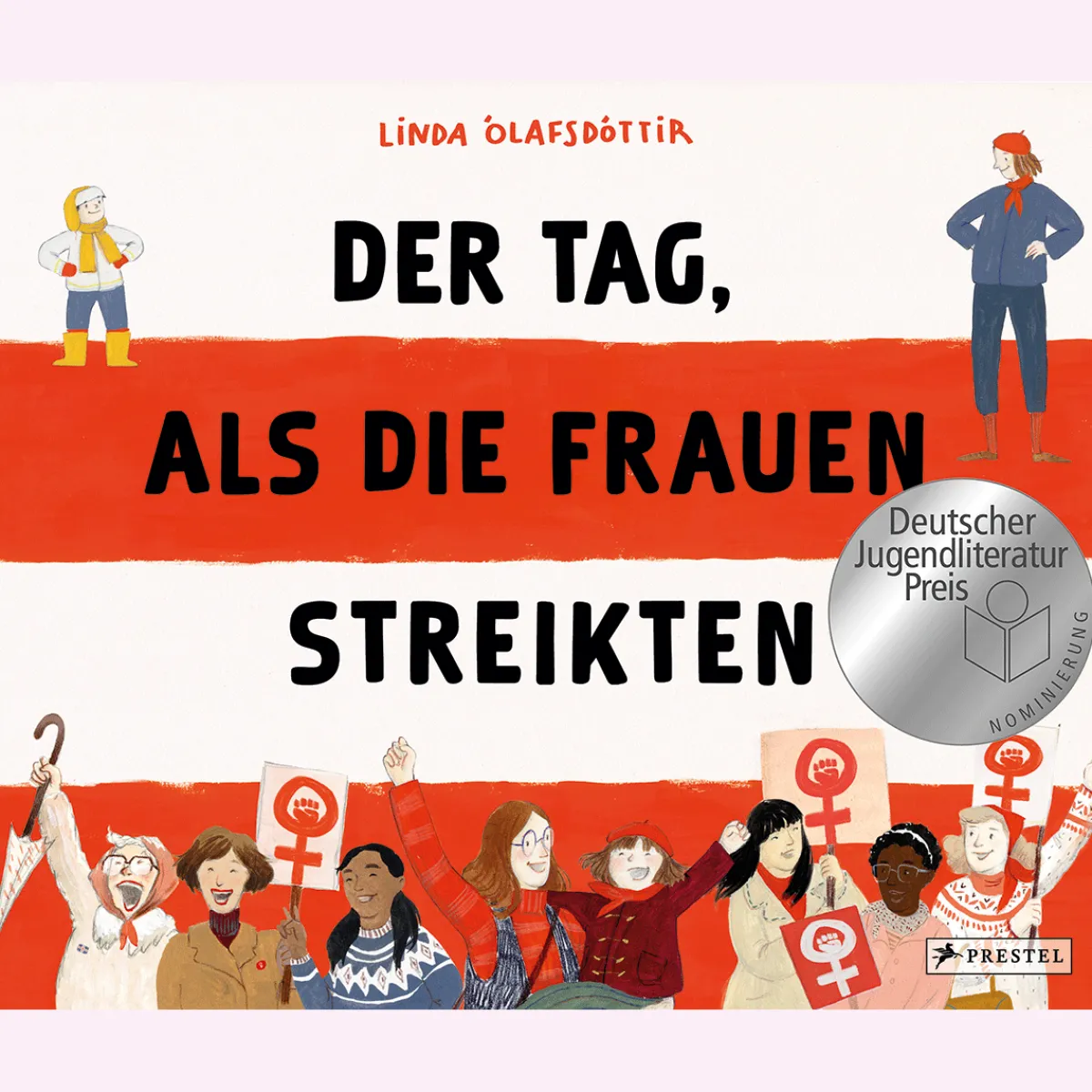 Waschbär Der Tag, als die Frauen streikten - Nominiert für den Deutschen Jugendliteraturpreis 2025.