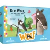 Waschbär Der Wolf, der seine Farbe nicht mochte. Box mit Buch und Stofftier.