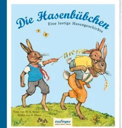 Waschbär Die Hasenbübchen. Eine lustige Hasengeschichte. Hot