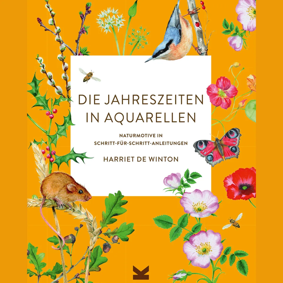 Waschbär Die Jahreszeiten in Aquarellen. Naturmotive in Schritt-für-Schritt-Anleitungen. Best