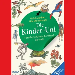 Waschbär Die Kinder-Uni. Forscher erklären die Rätsel der Welt. 3 Bücher in 1. Outlet