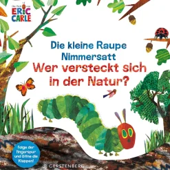 Waschbär Die kleine Raupe Nimmersatt. Wer versteckt sich in der Natur? Folge der Fingerspur und öffne die Klappen! Best