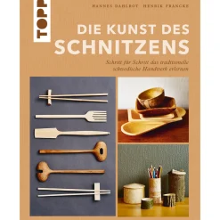 Waschbär Die Kunst des Schnitzens. New