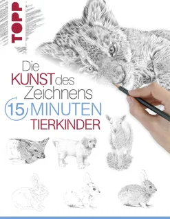 Waschbär Die Kunst des Zeichnens in 15 Minuten – Tierkinder Sale