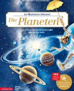 Waschbär Die Planeten. Bilderbuch zur Orchestersuite von Gustav Holst. Mit CD.