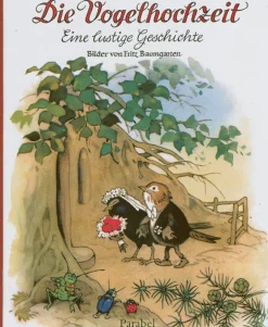 Waschbär Die Vogelhochzeit. Eine lustige Geschichte.