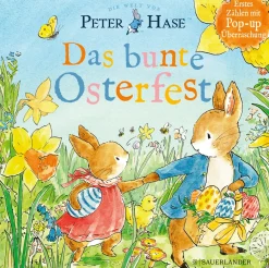 Waschbär Die Welt von Peter Hase. Das bunte Osterfest. Pop-Up Buch. Clearance