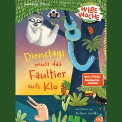 Waschbär Dienstags muss das Faultier aufs Klo. Online