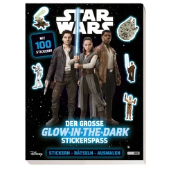 Waschbär Disney Star Wars: Der große Glow-in-the-Dark-Stickerspaß. New