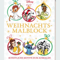Waschbär Disney Weihnachtsmalblock. New