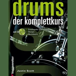 Waschbär Drums - der Komplettkurs. Grundlegende Spieltechniken. Clearance