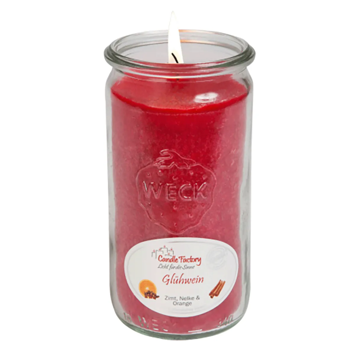 Waschbär Duftkerze »Glühwein«. Best
