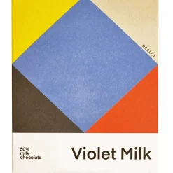 Waschbär Dunkle Vollmilchschokolade »Violet Milk« 50 %, Bio. Best