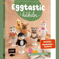 Waschbär Eggtastic häkeln – Niedliche Eierwärmer: Nicht nur für Ostern! Einfach und schnell gehäkelt | Osterhase, Schneemann, Einhorn, Schaf und viele mehr. New