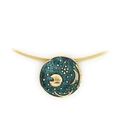 Waschbär Emaille-Collier »Himmelsscheibe von Nebra«. Online