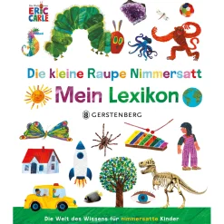 Waschbär Eric Carle. Die kleine Raupe Nimmersatt. Mein Lexikon. Sale