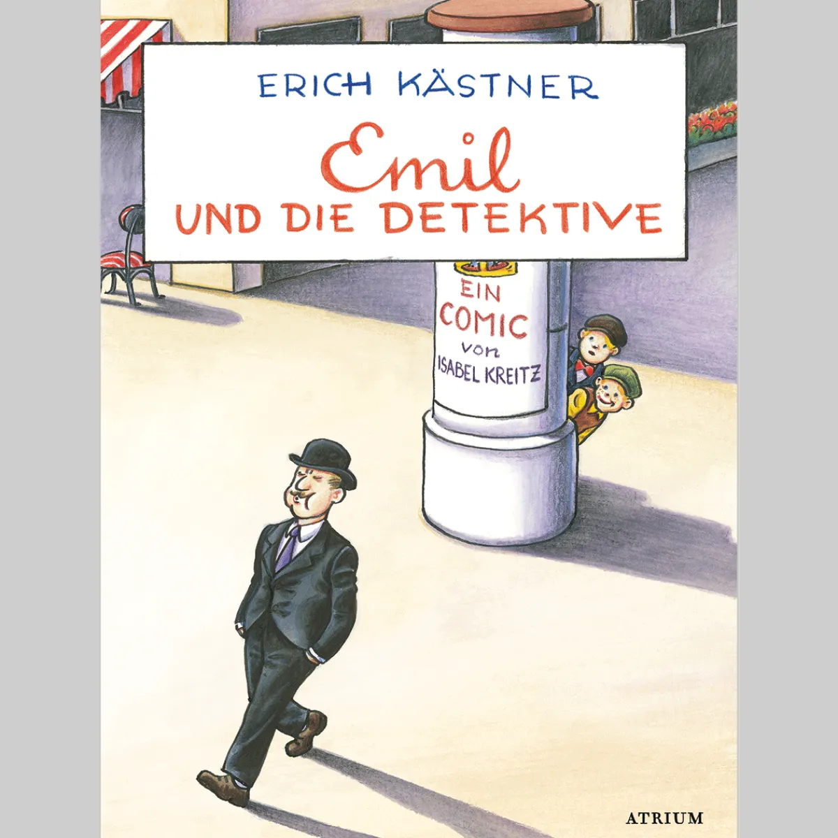 Waschbär Erich Kästner. Emil und die Detektive. Comic. Online