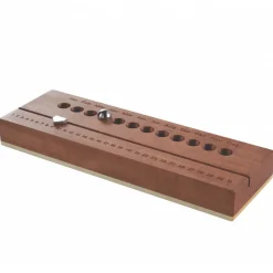 Waschbär Ewiger Kalender aus Birnbaum- und Ahornholz. Sale